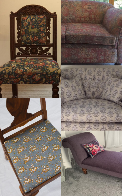 Taller de tapiceros en Sils