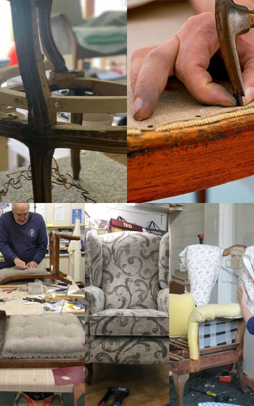 Contamos con servicio de tapiceros a domicilio en Meranges